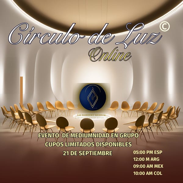 Círculo de Luz inscripción Online